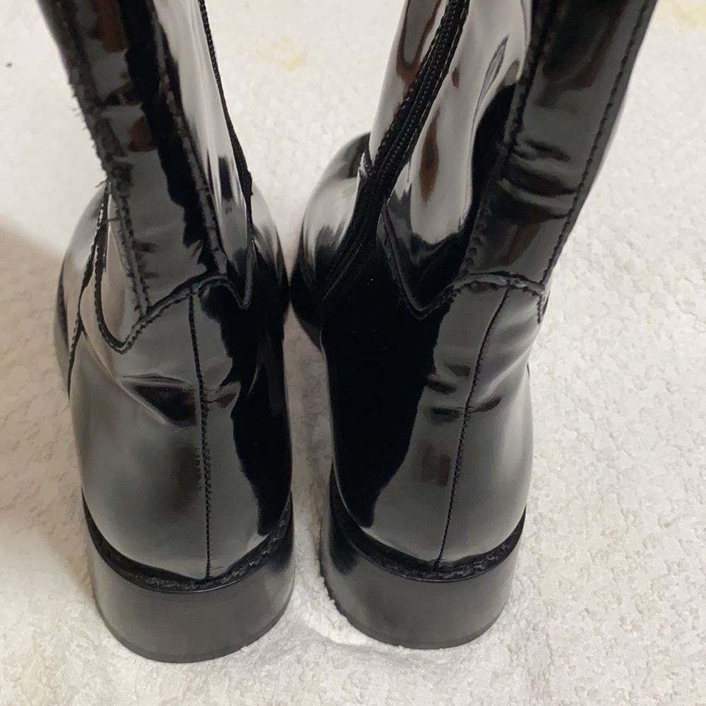 FP x Jeffrey Campbell Black Leather Boots - Picture 7 of 10